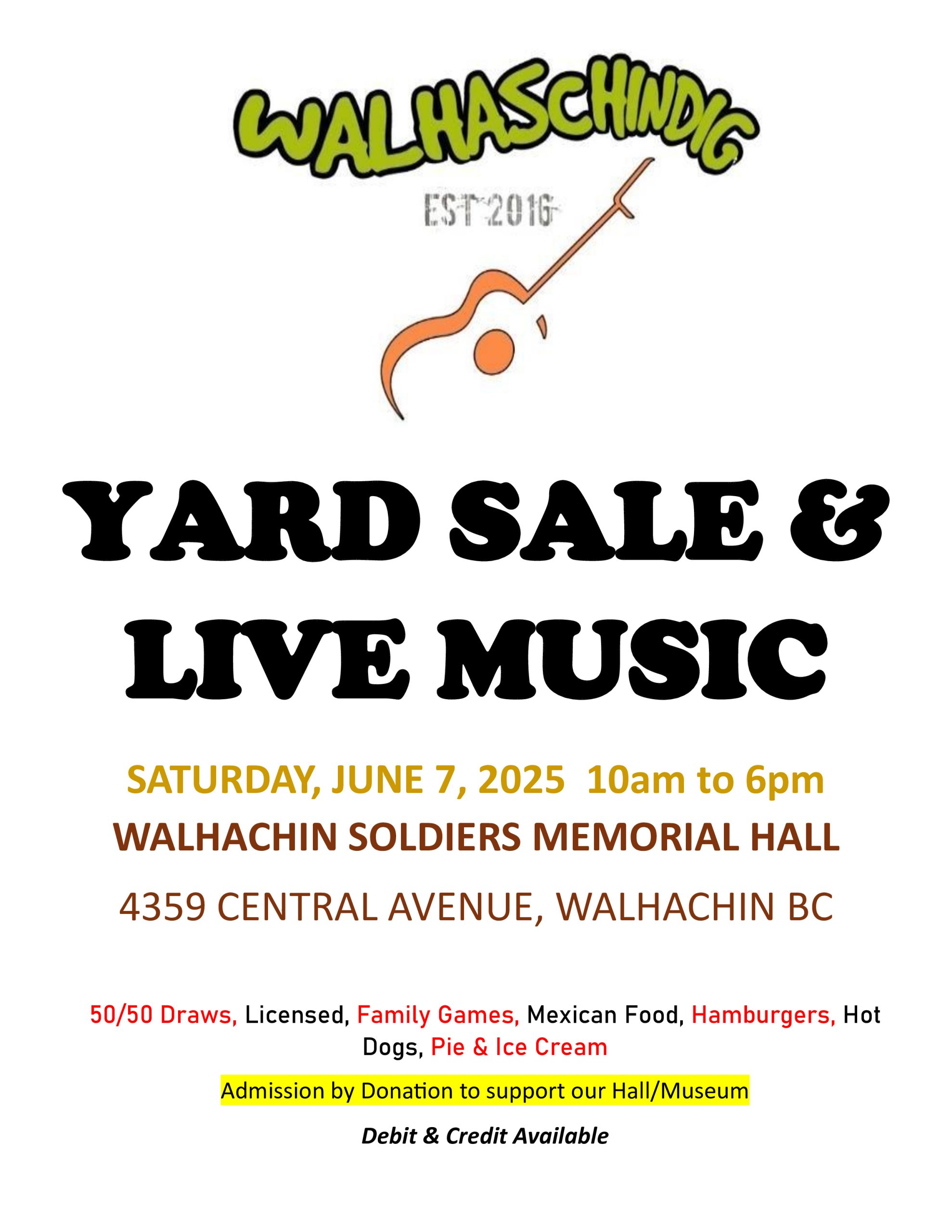 walhaschindig june 7th